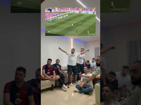 اشتركوا🥹💋 ردة فعل على مباراة برشلونة وريال مدريد 😭مهاوش وعبسي😂