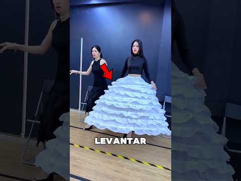 El Vestido Más Largo De Todos 😯❤️
