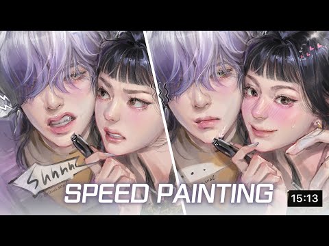 [Speed Painting] Mystery x Zoey 💙