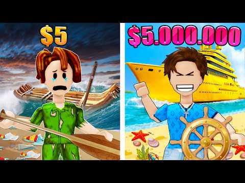 ROBLOX Brookhaven 🏡RP - FUNNY MOMENTS: $1 Boat VS $1000000 Boat | Roblox Idol