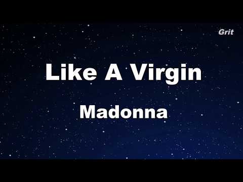 Like A Virgin – Madonna – Karaoke【No Guide Melody】