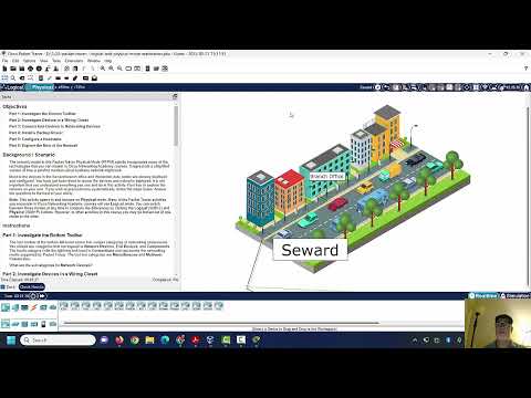 CCNA Week 1 - Packet Tracer Physical Mode