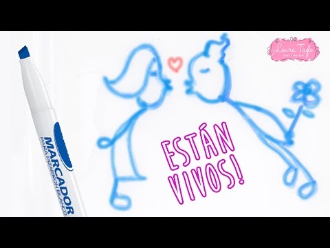 DIBUJOS VIVOS QUE SE BESAN Y SE MUEVEN