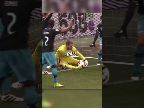 This goalkeeper made a mistake that led to his team conceding a goal