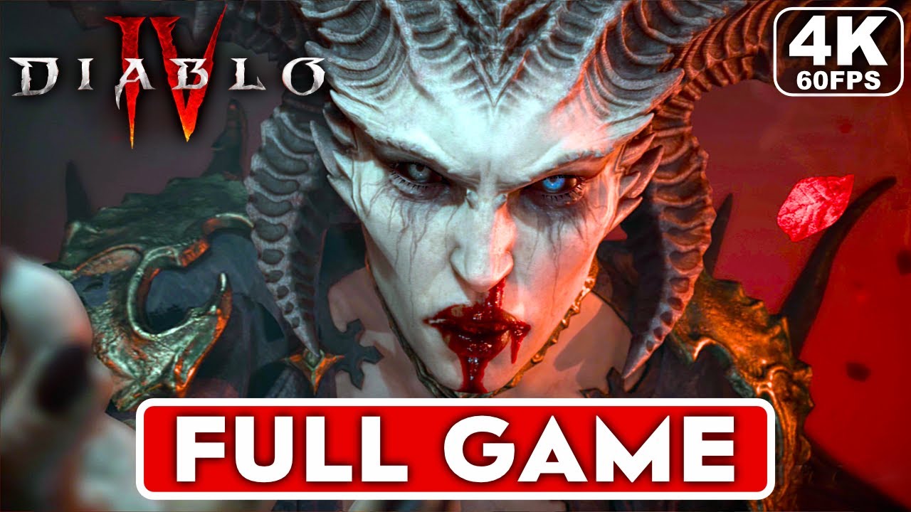 DIABLO 4 Gameplay Walkthrough Part 1 FULL GAME