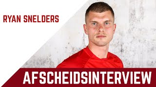 Screenshot van video Afscheidsinterview Ryan Snelders: "De bekerwedstrijd tegen FC Utrecht ga ik nooit meer vergeten"