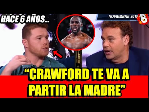 DAVID FAITELSON PREDIJO la pelea CANELO VS CRAWFORD!!
