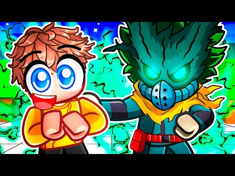 Adopted By VIGILANTE HERO DEKU in Roblox Strongest Battlegrounds!