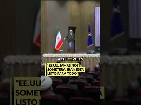 "Estamos preparados para cualquier escenario": Irán advierte a EE.UU. #iran #eeuu #politica