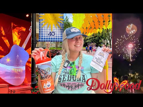 Dollywood Summer Celebration 2025! NEW Food, Rides, Fireworks, Gazillion Bubble Show & More
