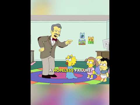Maggie was a prodigy from young age #thesimpsons #shortsfeed