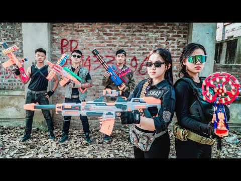 LTT Game Nerf War : Nerf Warriors SEAL X Nerf Guns Fight Crime Group Mr Zero NERF Battle Gone Wrong