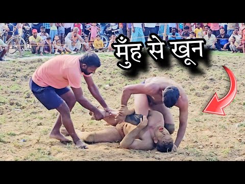 मार मार के मुंह से खून निकल दिया,जावेद गनी लाइव कुश्ती|Javed Gani Ke Muh Muh Se Khun #Dangal