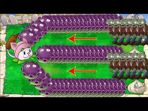 All Pea PvZ vs Dr  Zomboss Epic Hack 999 Plants vs Zombies