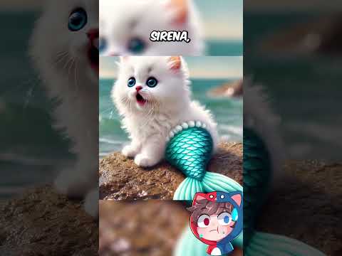 GATO SIRENA 🧜♀️😱 #shorts #comedia