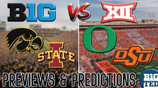 Oregon at Oklahoma State, Iowa State at Iowa Previews & Predictions