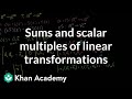 Understanding Transformations and Matrices
