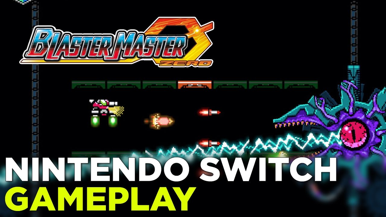16 Minutes of BLASTER MASTER ZERO Nintendo Switch Gameplay - GDC 2017