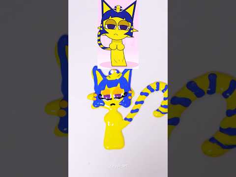 INCREDIBOX SPRUNKI OC Ankha Phase 4 but Avatar Alieze Phone Case#shorts #sprunki #incredibox #roblox