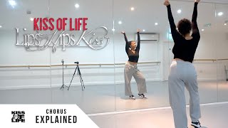 KISS OF LIFE - 'Lips Hips Kiss' - Dance Tutorial - EXPLAINED (Chorus)