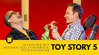 TOY STORY 5 | Interview mit MICHAEL BULLY HERBIG & RICK KAVANIAN | German Deutsch | Synchronsprecher