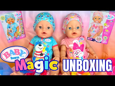 New Baby Born Magic Boy & Girl Unboxing & Review!