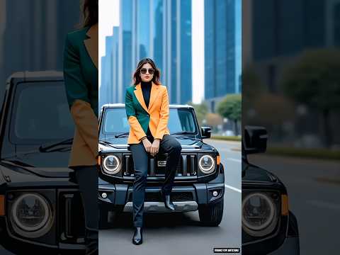 Pakistani 🇵🇰 VS Indian 🇮🇳 Car race 🚗 between |Mahindra Thar| and |G63 Gweagon| #ai #army