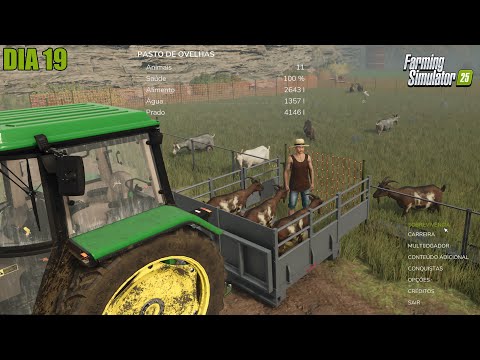 Farming simulator 25 #8 | Iniciando do zero no modo sobrevivência