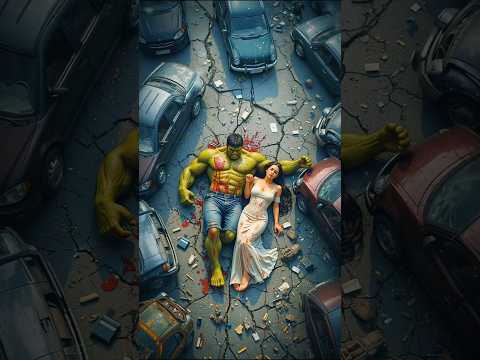 all Avengers injured in car accident | #hulk #avengers #ytshorts #trendingshorts #shorts