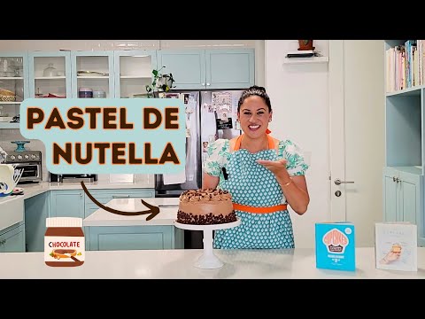 Pastel de Nutella de 3 capas (Paso a paso)