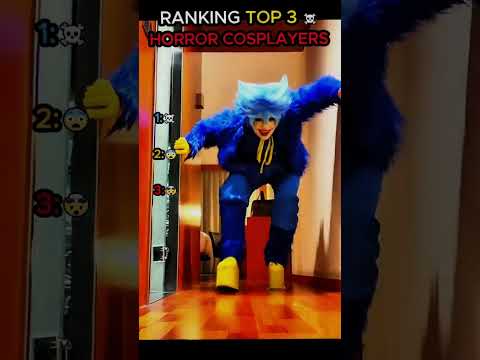“Horror Mode: Top 3 Creepiest Cosplays of Poppy Playtime! 😨☠️”