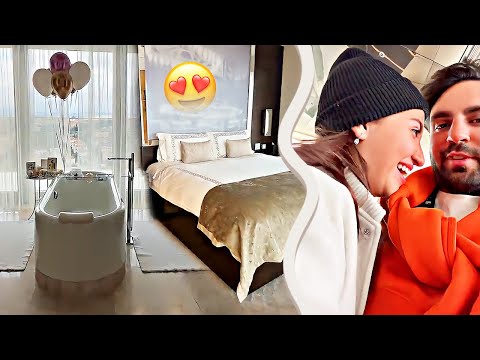 صدمة غيث وسارة من جمال غرفتهم بالاوتيل في تركيا 😍