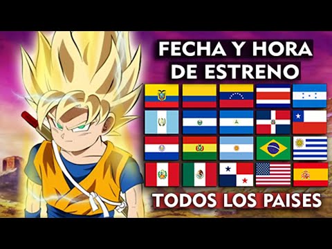 YA LLEGA! 🔥 Dragon Ball Daima NUEVO ANIME: Fecha y Hora de Estreno TODOS LOS PAÍSES