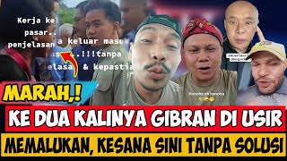 WAPRES DIBIKIN MALU,.! MASUK KELUAR PASAR TANPA SOLUSI,.! KENA USIR LAGI KAN,.!