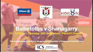 Shanagarry v Ballintotas
