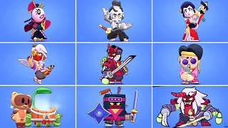 Brawl Stars All New Skins Winning and Losing Animation | Katana Kingdom Skins | New Brawler JAE YONG