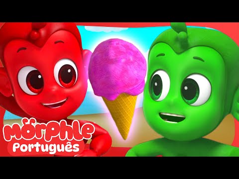 🔴 Morphle vs Orphle 🟢 Macaquinhos Querem Sorvete | Morphle Brasil | Desenhos Animados em Português