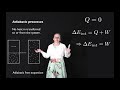 Adiabatic Processes in Thermodynamics