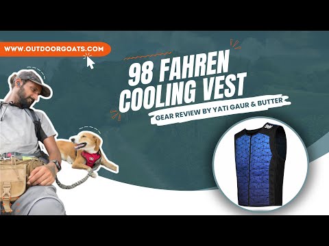 outdoorgoats.com | Gear review for 98 Fahren Cooling Vest  by the one and only @theunfoldingplay