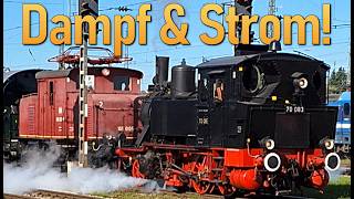 Museumstag in Landshut – 70 083, E 69 05 & historischer Bahnbetrieb
