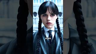 Jenna Ortega’s Legendary Wednesday Stare 👀 #shorts #wednesday #netflix