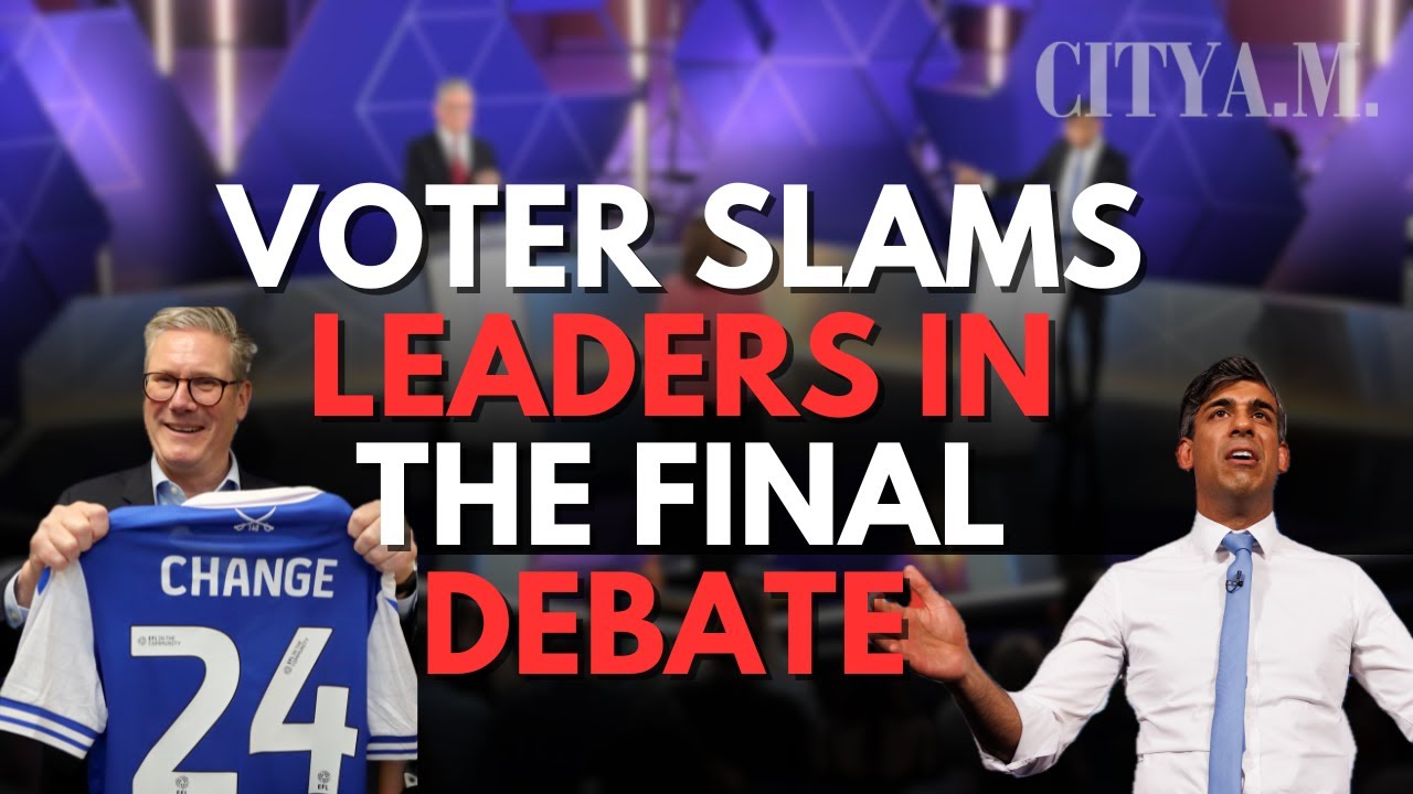 General Election 2024: Rishi Sunak and Keir Starmer clash during final leaders debate