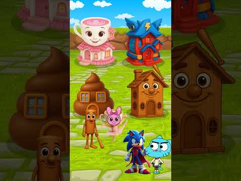 Sollten Pinky und Sonic in das Kackhaus gehen?! 😱💩