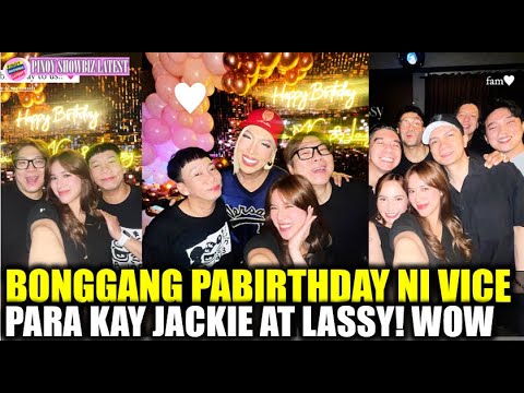 Vice Ganda ANG DAMING PERA! Ginastusan ang Birthday ni Jackie Gonzaga at Lassy!Jackie at Lassy GULAT