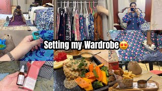 Organizing My Wardrobe 😍 Aj kal acidity ne bura haal kia hua 😕 Jb Help ki zrorat ho tw ly leni 