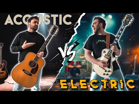 Battle Of The Riffs: ACOUSTIC vs ELECTRIC