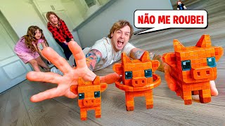 MINHAS FILHAS ME ROUBARAM LAS VAQUITAS, CHICLETEIRA BICICLETEIRA no ROUBE o BRAINROT! Secreto e Lava