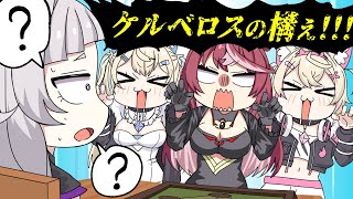 【手描き】BAU!BAU!されちゃうシオン【紫咲シオン/宝鐘マリン/ホロライブ/切り抜き】【切り抜き漫画】