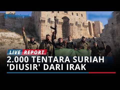 Irak Rebut Senjata hingga 'Usir' 2.000 Tentara Suriah yang Kabur saat Rezim Assad Tumbang