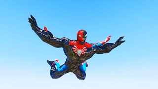 IRON MAN UNLEASHES HULKBUSTER VS SPIDERMAN & VENOM! WHO SURVIVES 😳🔥 #gta5